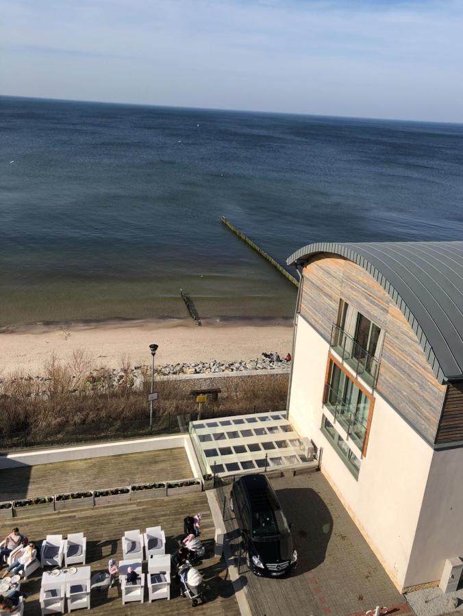 Na Klifie - Apartamenty Komfort, Widok Na Morze, Parking Ustronie Morskie Dış mekan fotoğraf