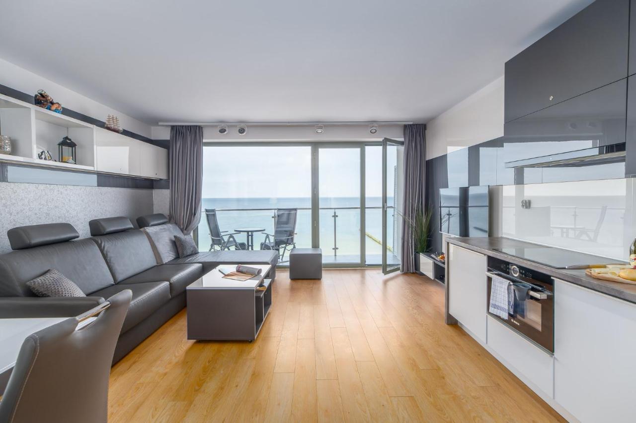 Na Klifie - Apartamenty Komfort, Widok Na Morze, Parking Ustronie Morskie Dış mekan fotoğraf