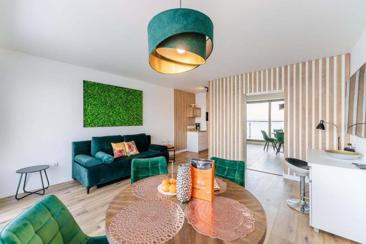 Na Klifie - Apartamenty Komfort, Widok Na Morze, Parking Ustronie Morskie Dış mekan fotoğraf